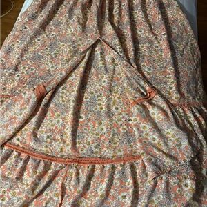 Patrons of Peace Floral Maxi Skirt Size M
